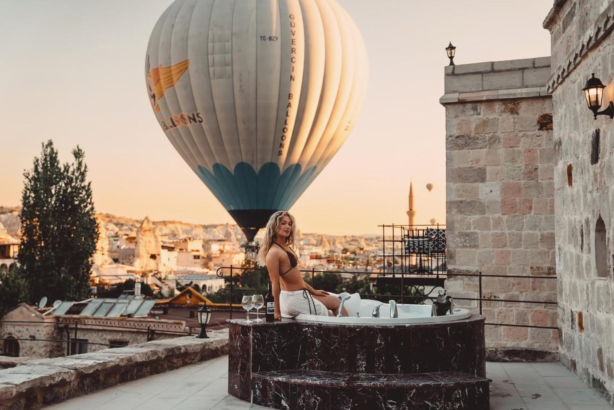 Cappadocia Secret Hill Cave Suites เกอเรเม ภายนอก รูปภาพ
