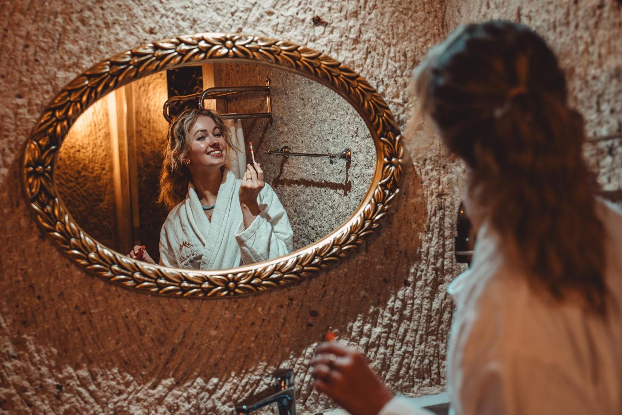 Cappadocia Secret Hill Cave Suites เกอเรเม ภายนอก รูปภาพ